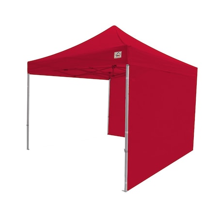 Impact Canopy 10-Foot Canopy Tent Wall Set, 1 Solid Sidewall and 1 Middle Zipper Sidewall Only, Red, PR 033000004
